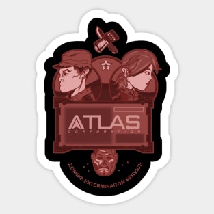 Altas Corporation Exterminators' Sticker